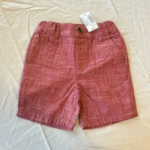 Boys red shorts